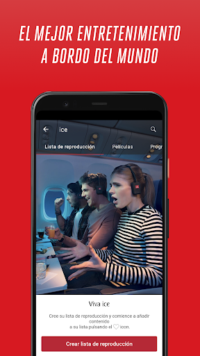 Captura de pantalla de Emirates