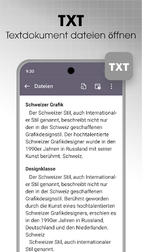 Dokumentenleser & Viewer PDF Screenshot