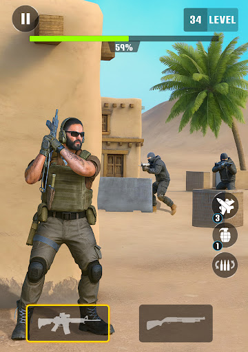 Elite Commando: Gun Games Screenshot