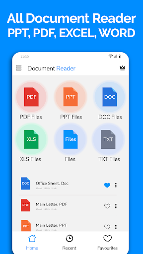 Captura de pantalla de Lector de todos los documentos
