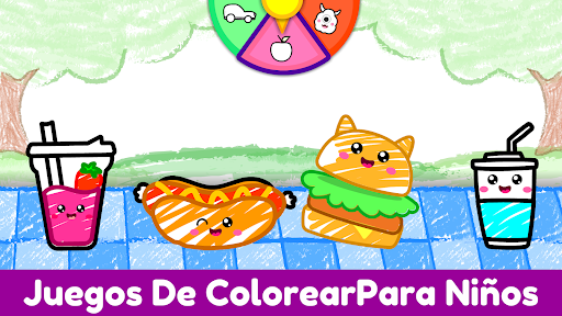 Captura de pantalla de Juegos de colorear para niños