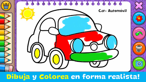 Captura de pantalla de Colorea y Aprende