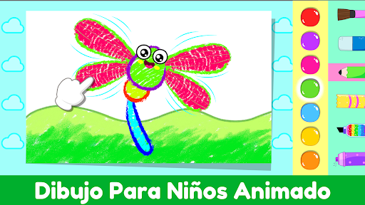 Captura de pantalla de Juegos de colorear para niños