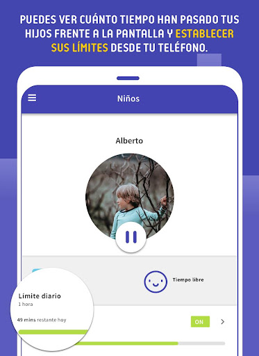 Captura de pantalla de Control parental Screen Time
