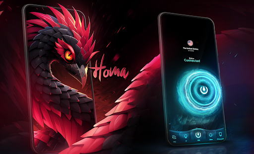 Captura de pantalla de فیلتر شکن قوی پرسرعت Homa Vpn