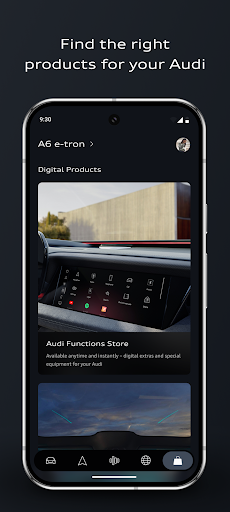 myAudi screenshot