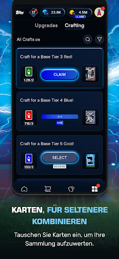 Topps® BUNT® MLB-Kartenhändler Screenshot