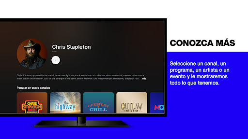 Captura de pantalla de SiriusXM: Música y más