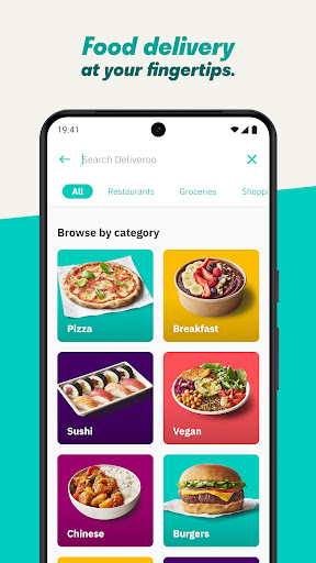 Captura de pantalla de Deliveroo: Food & Shopping