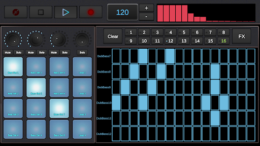 Captura de pantalla de Creador de Musica Dubstep