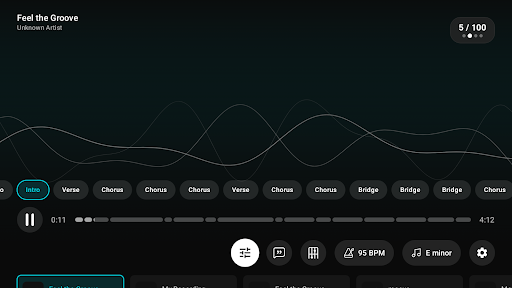 Captura de pantalla de Moises: La App para Músicos