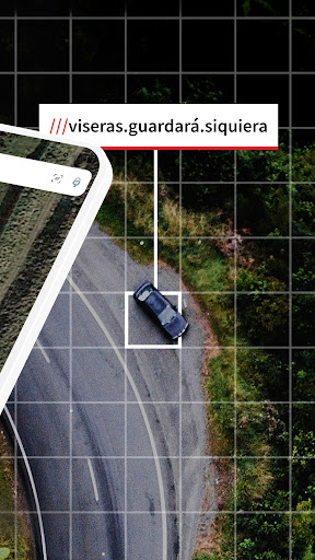 Captura de pantalla de what3words