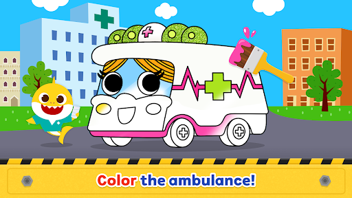 Baby Shark Car Town: Kid Games screenshot