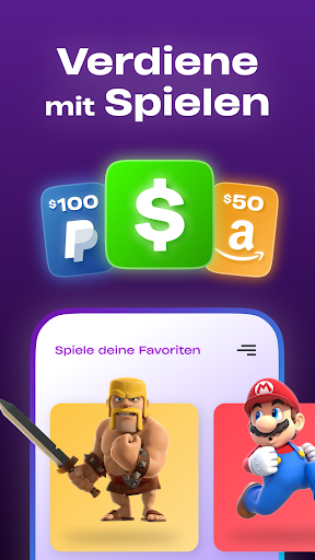 Verdiene Geld & echten Cash Screenshot