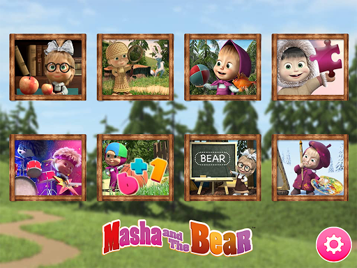 Captura de pantalla de Masha y el Oso Juego Educativo