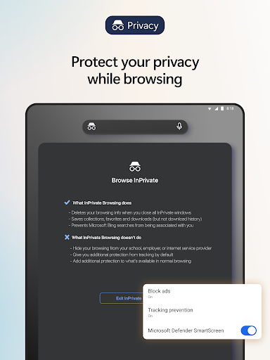 Microsoft Edge: AI browser screenshot