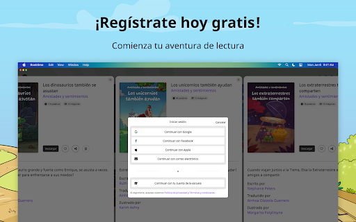 Captura de pantalla de Booktime