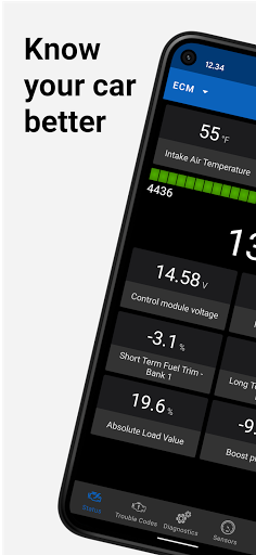 OBD Auto Doctor car scanner screenshot