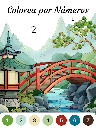 Captura de pantalla de Zen Color - Colorea por número