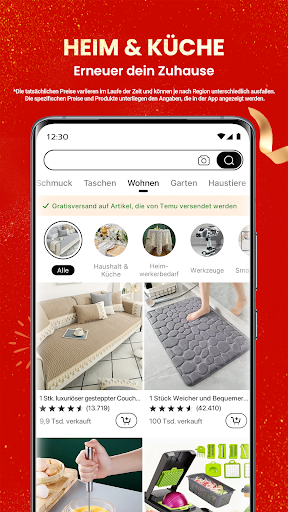 Temu: Shoppe wie Milliardäre Screenshot