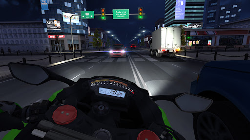 Captura de pantalla de Traffic Rider