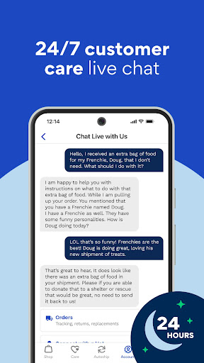 Captura de pantalla de Chewy: Pet Shopping & Delivery