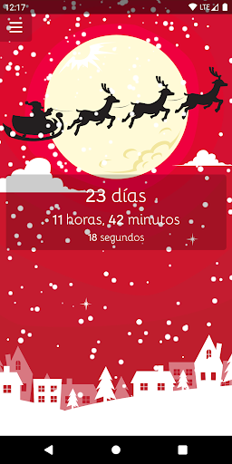 Captura de pantalla de Cuenta Regresiva para Navidad
