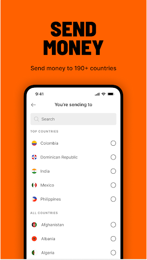 Ria Money Transfer screenshot
