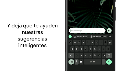 Captura de pantalla de Gboard: el teclado de Google