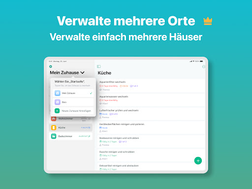 Putzplan & Haushaltsplaner Screenshot