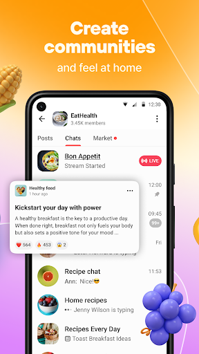Online chat, calls - Gem Space screenshot