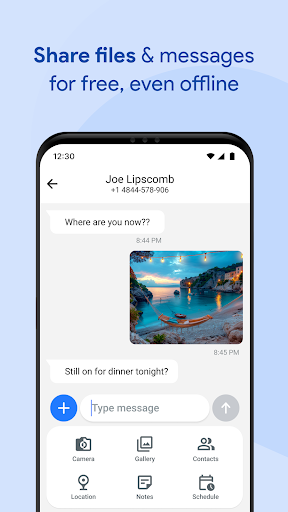 Captura de pantalla de Messages For Android