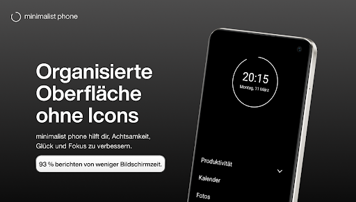 minimalist phone®: Launcher Screenshot