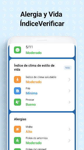 Captura de pantalla de Pantalla del Clima