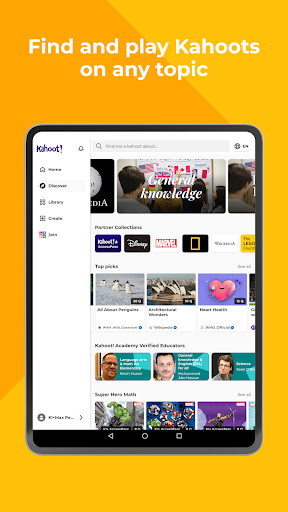 Kahoot! Spaß mit Quizspielen Screenshot