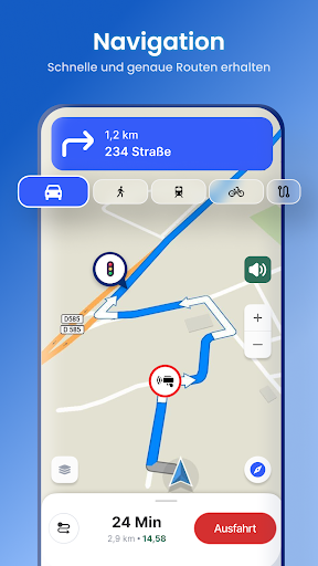 Satellitenansicht – Radar Screenshot
