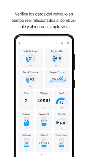 Captura de pantalla de Infocar - Escáner OBD2
