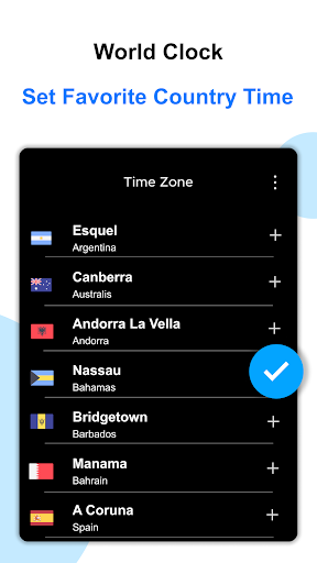 Captura de pantalla de World Clock – World time clock