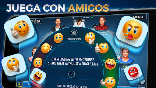 Captura de pantalla de Póquer Texas Hold'em: Pokerist