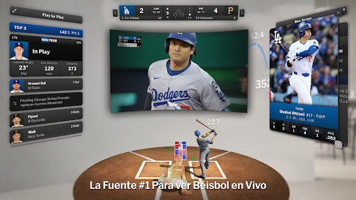 Captura de pantalla de MLB