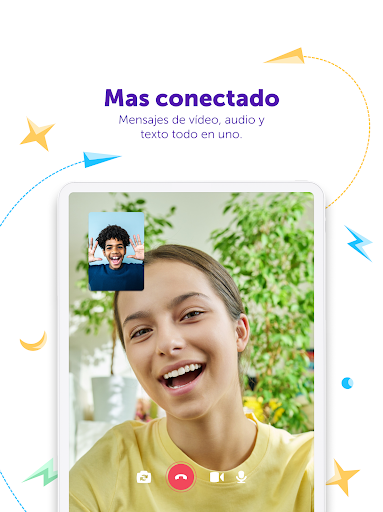 Captura de pantalla de Kinzoo Chat para Familias