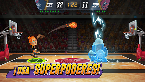 Captura de pantalla de Basketball Arena—Juega Basquet