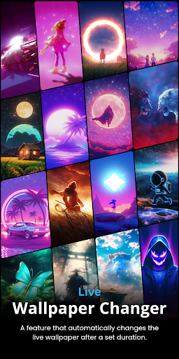 Captura de pantalla de Live Wallpapers, 4K Wallpapers