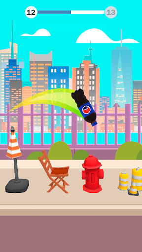 Captura de pantalla de Bottle Flip 3D - Toca y salta