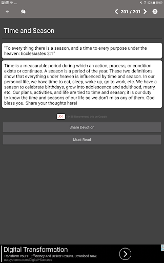 Captura de pantalla de King James Bible - KJV Offline