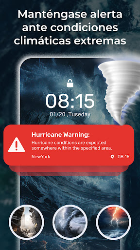 Captura de pantalla de Pronóstico diario