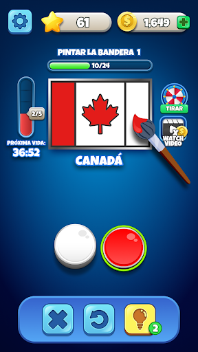 Captura de pantalla de Flags Quiz - Adivina Banderas