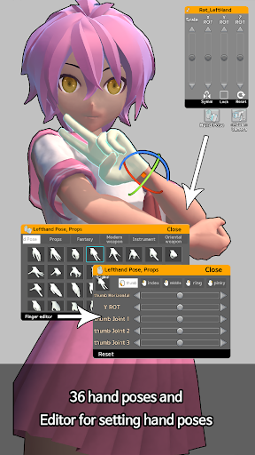 Captura de pantalla de Easy Pose - 3D pose making app