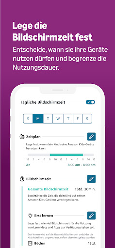 Amazon Kids Eltern Dashboard Screenshot