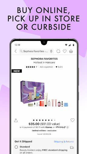 Captura de pantalla de Sephora: Buy Makeup & Skincare